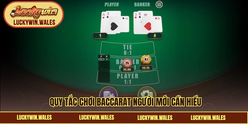 Quy tắc chơi Baccarat người mới cần hiểu